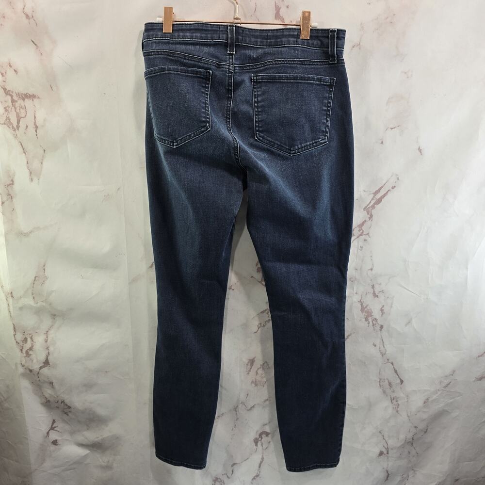 NYDJ Jeans Womens 8 Ami Skinny Ankle High Rise Denim Daughters Dark Wash